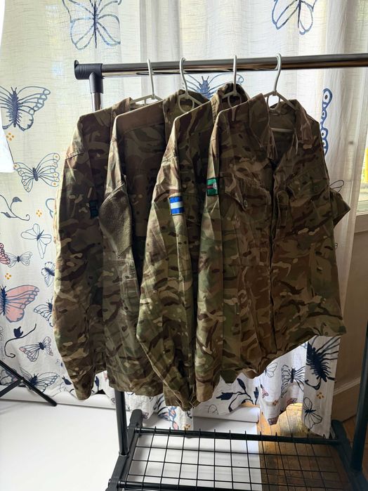 Тактична камуфляжна сорочка кітель British Army MTP мультикам