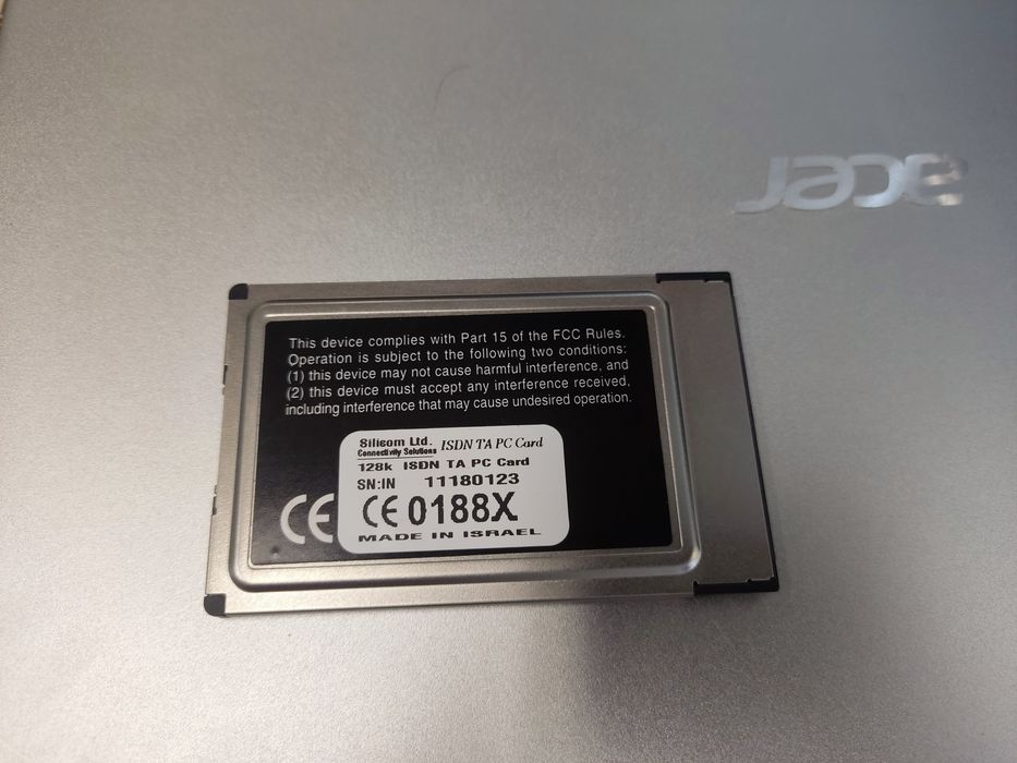 Modem PCMCIA ISDN 128K64550153562497121