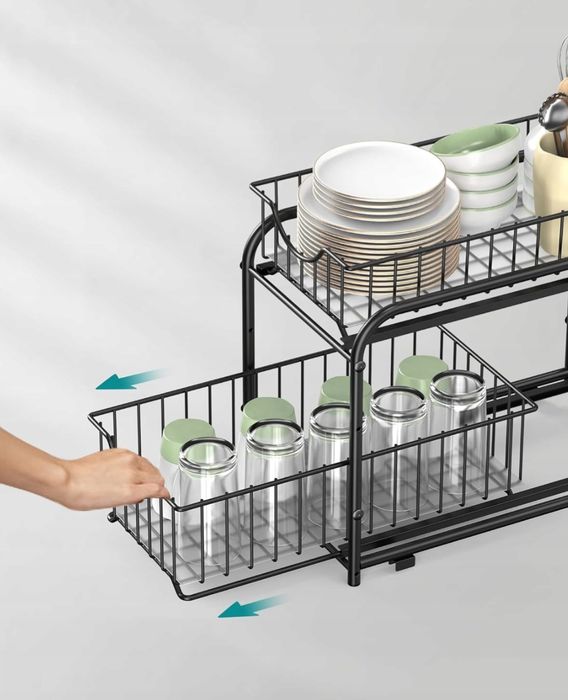 Organizer kuchenny półka kuchenna regał 2 sztuki