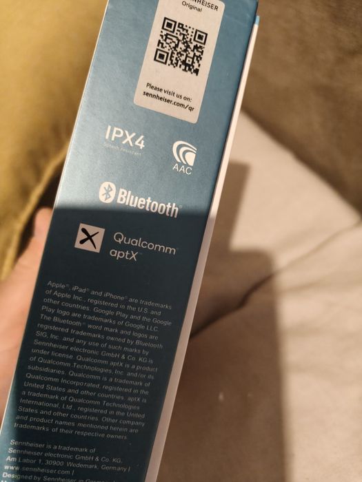 Słuchawki Sennheiser Momentum True Wireless 2 | BT 5.1 | ANC | aptX | IPX4