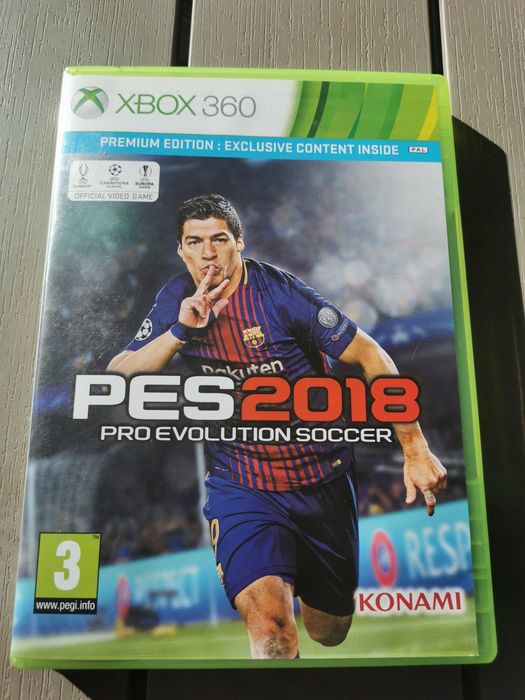 Pro Evolution Soccer 2018, PES 2018 Xbox 360