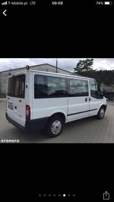 BŁOTNIK PRZÓD, kolor czarny. Ford transit mk7, 2006r-2014rok,