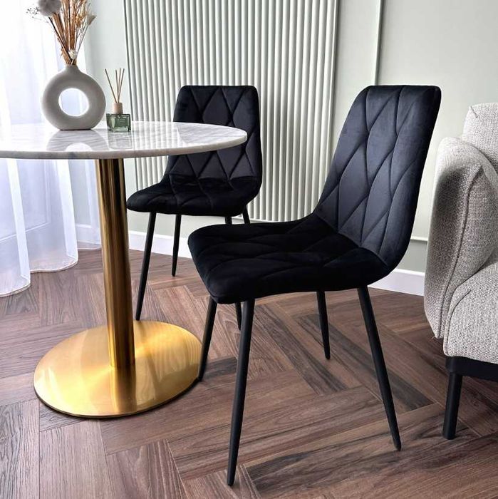 Крісло Велюр, Стілець скандинавський Piado стул лофт (чорний, бежевий)