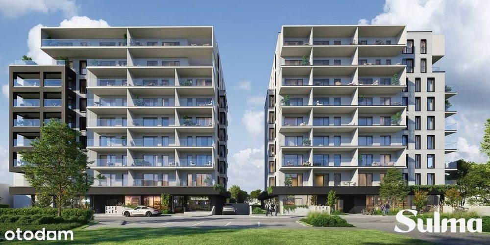 Paderewskiego | 2 pokoje | taras 12m2