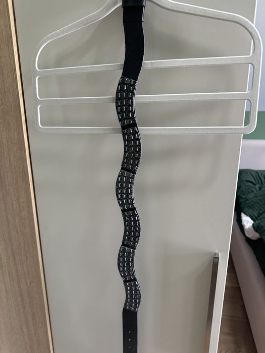 Ремінь diesel logo black metal alligator belt дизель дізель ремень