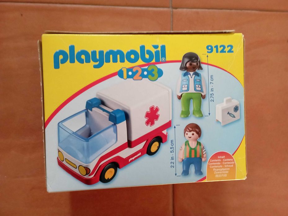 Playmobil 9122 ambulância selado