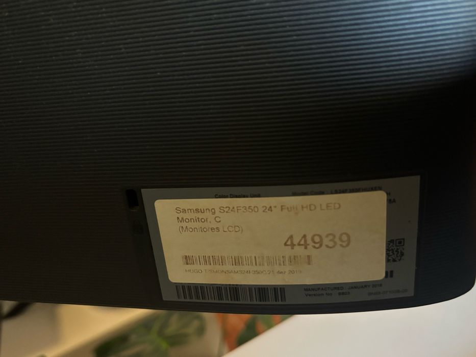 Monitor Samsung HD LED LCD