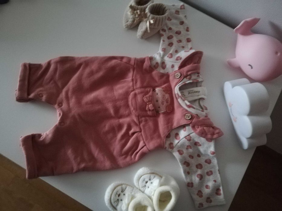 Macacao menina mayoral nova colecção tamanho 1 mês