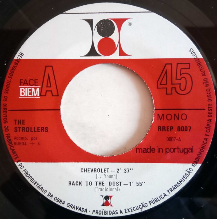 The Strollers	- - - - -	Chevrolet	- - - - -	EP