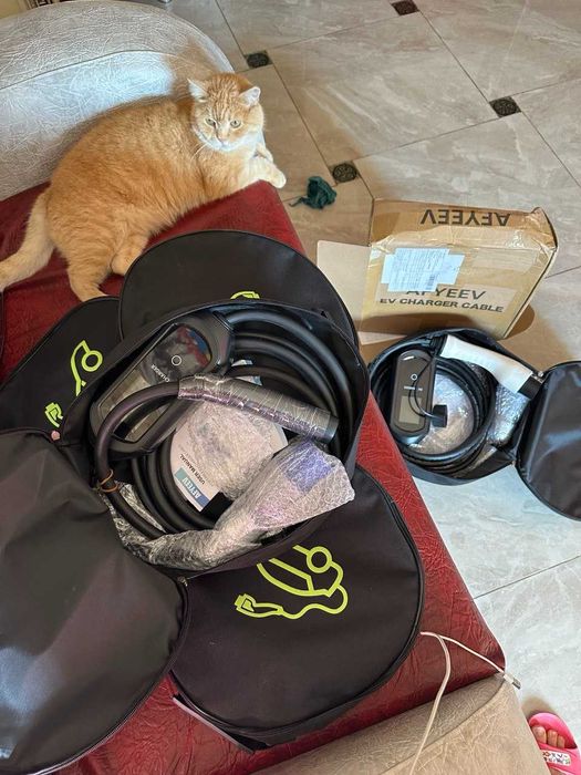 32-Ам Wi-fi Зарядка до електромобіля Зарядний пристрій  зарядное елект