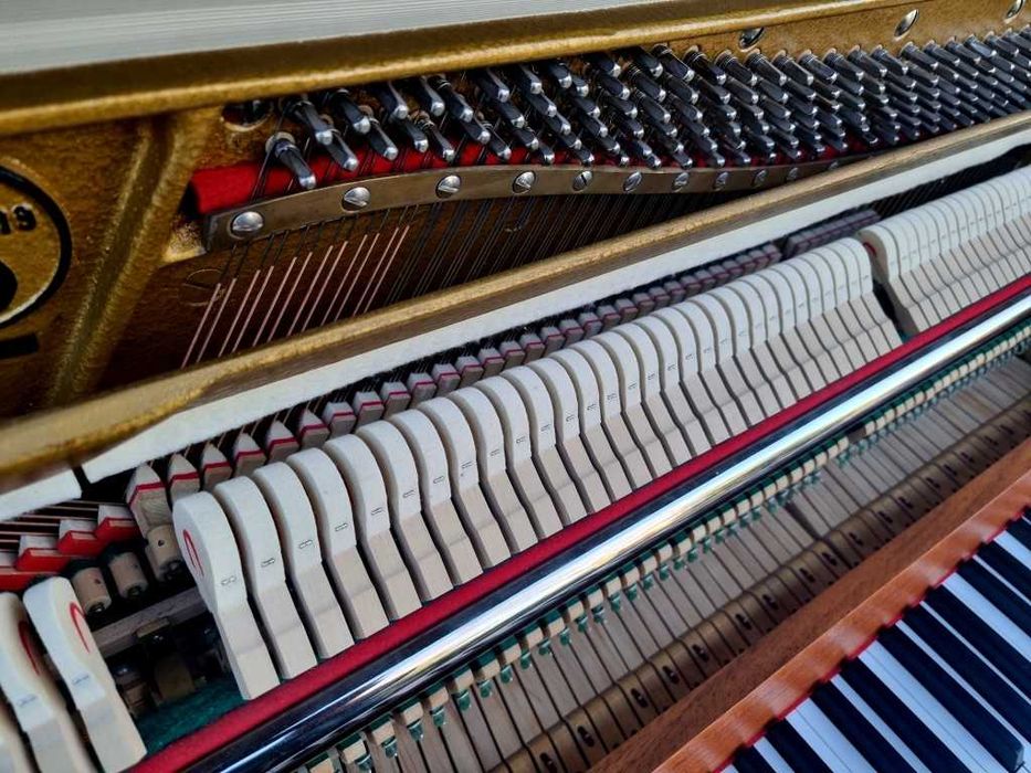 Pianino SAUTER 101cm RENNER 1960r moderator BRĄZOWY MATOWY