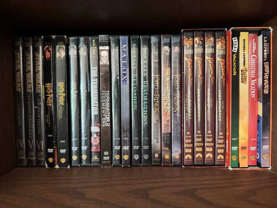 Kolekcja płyt DVD Region 1