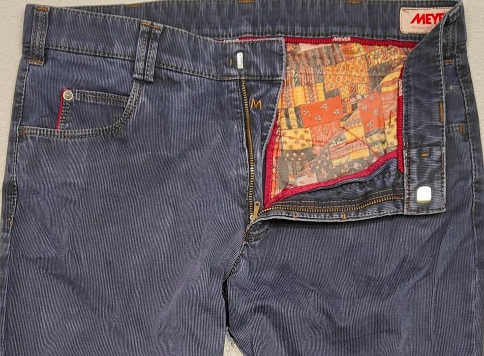 Wr) MEYER oryginalne spodnie męskie Roz.32/32