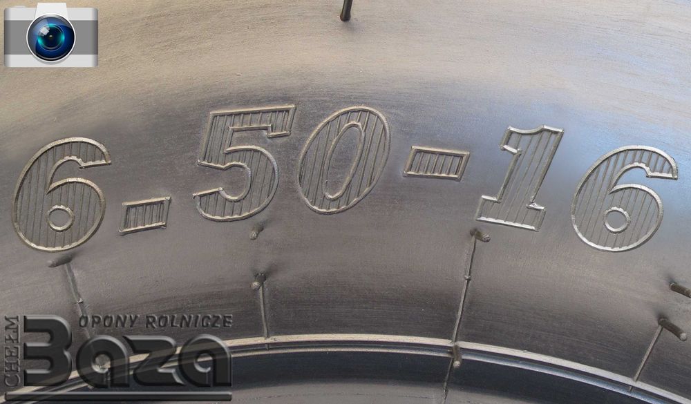 BAZA Opona Nowa 6.50-16 Agstar 8PR Mocna Gruba + Tani Kurier !