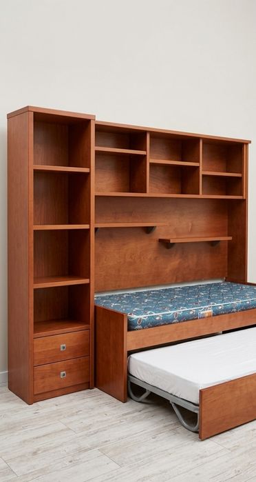 Cama dupla de solteiro