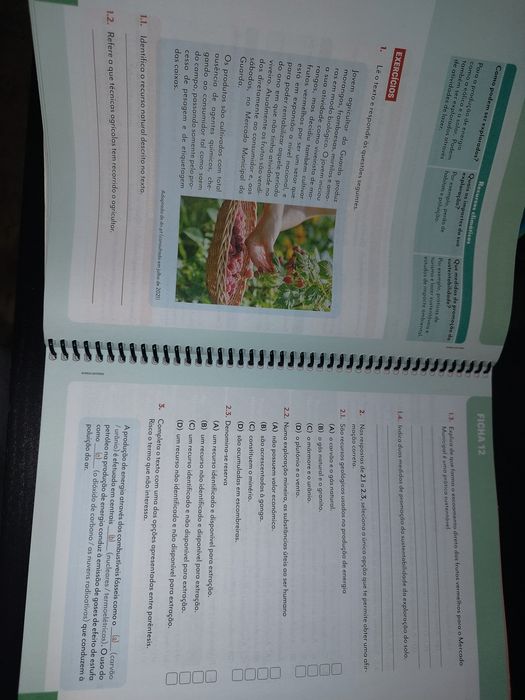 Caderno de Atividades - Missão: Ambiente 8 - Ciências Naturais - 8.º Ano