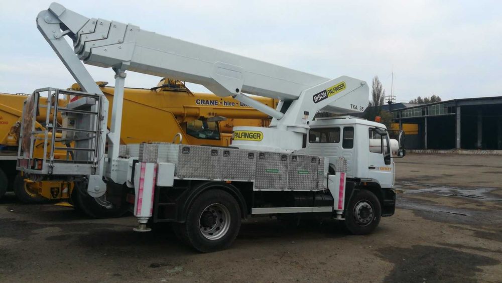 Послуги Оренда Автопіднімача MAN (35м) Аренда Услуга Авто-вышки