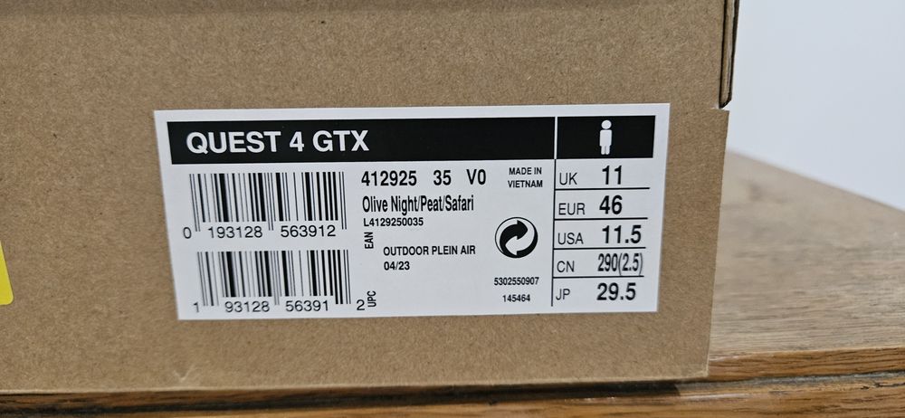 Buty trekkingowe Salomon Quest 4 GTX roz.46