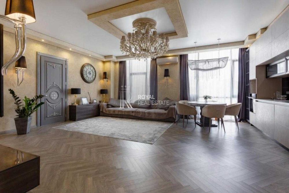 Продаж 3-кімнатна квартира Київ ЖК «Новопечерські Липки» 100 м² 5 поверх Авторський дизайн SPA Басейн Охорона Генератор Підземний Києва