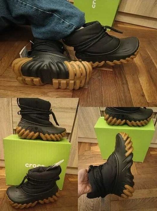 crocs echo boot termiczne śniegowce buty zimowe unisex 38/39 24cm