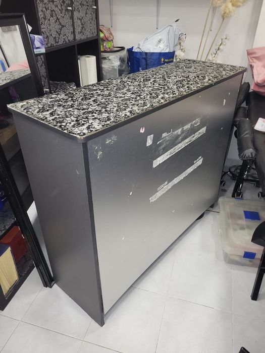 Balcão de recepção