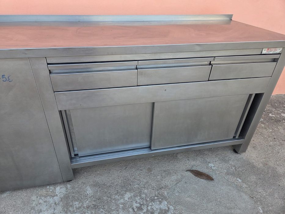 Bancada em inox  como nova