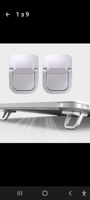 ножки для ноутбука, або планшета,металеві і з пластика