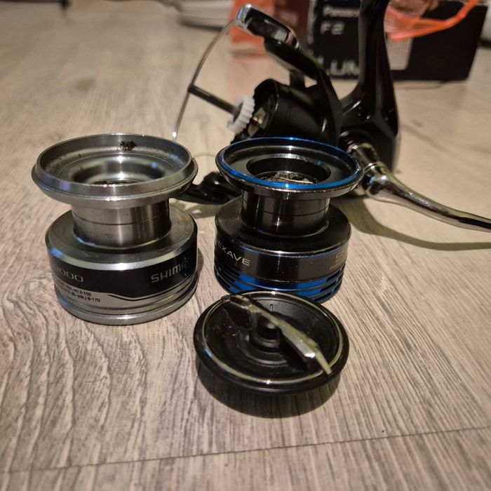 Kołowrotek Shimano Nexave 3000 HG dodatkowa szpula alu