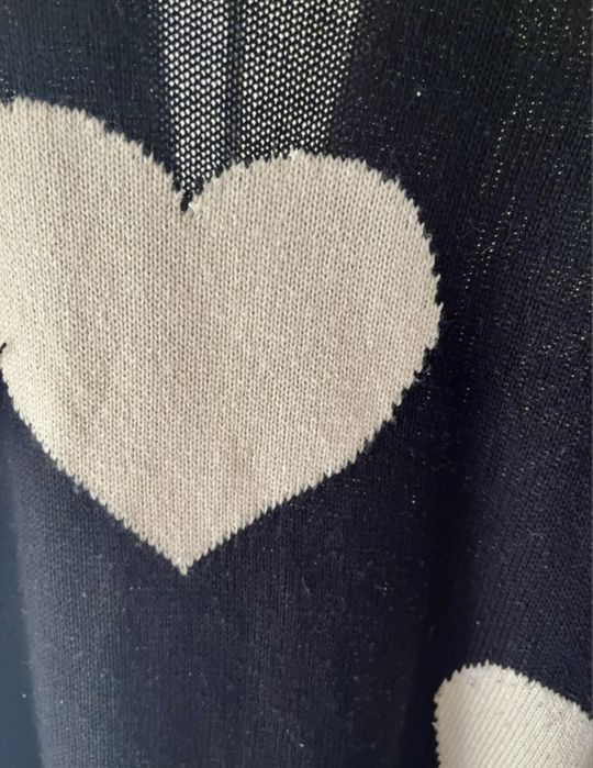 Camisola Ruga com corações tamanho unico