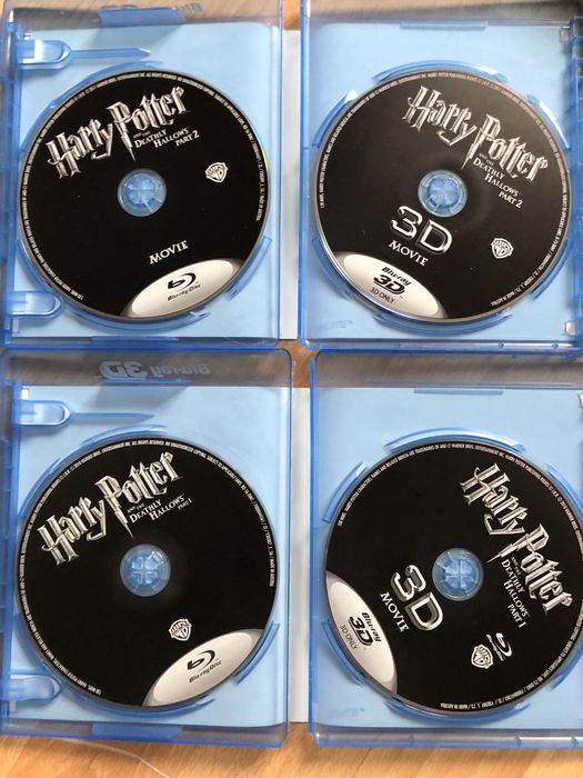 Harry Potter 3D i blue ray Insygnia smierci cz 1 i 2