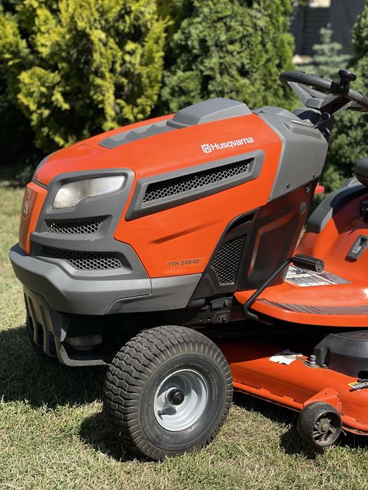 Трактор Газонокосарка HUSQVARNA 24 К.С. V-Tvin Садовий Мінітрактор