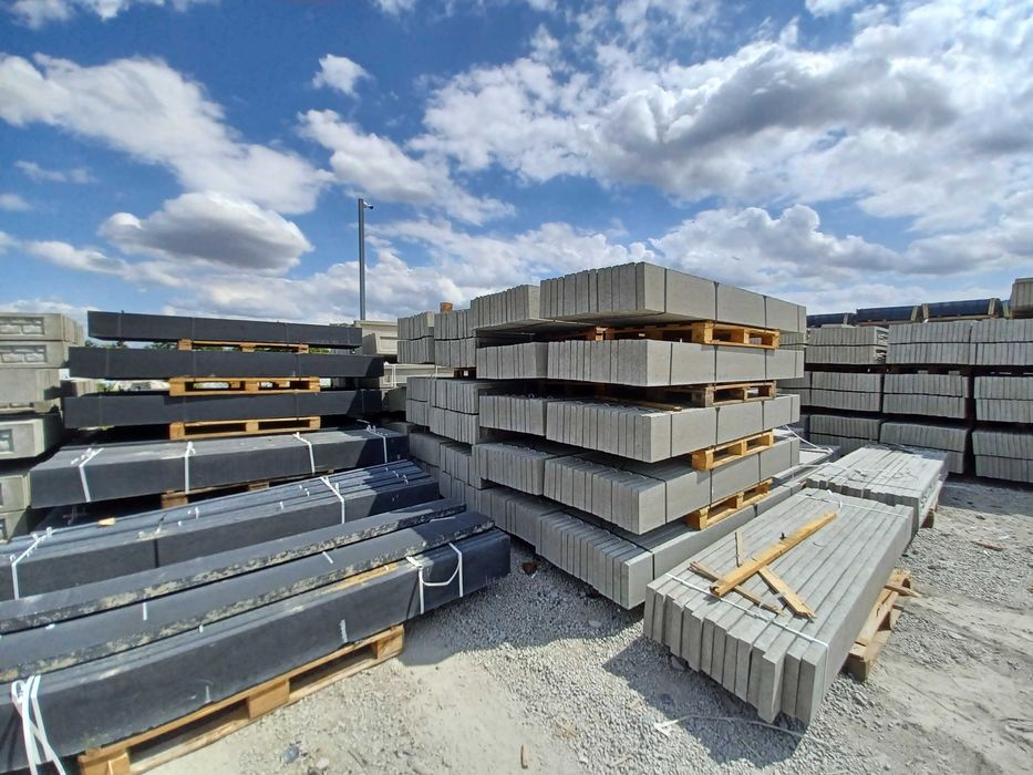 ogrodzenie panelowe, słupki, obejmy, podmurówki, ceowniki, łączniki