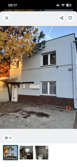 Wynajme Garaz i  DOM do adaptacji Grunwald