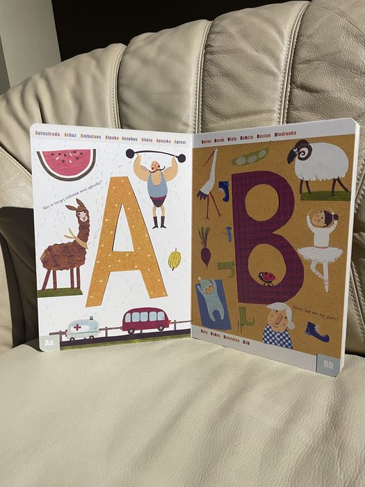 ABCadełko i inne zabawy alfabet literki Jola Richter Magnuszewska