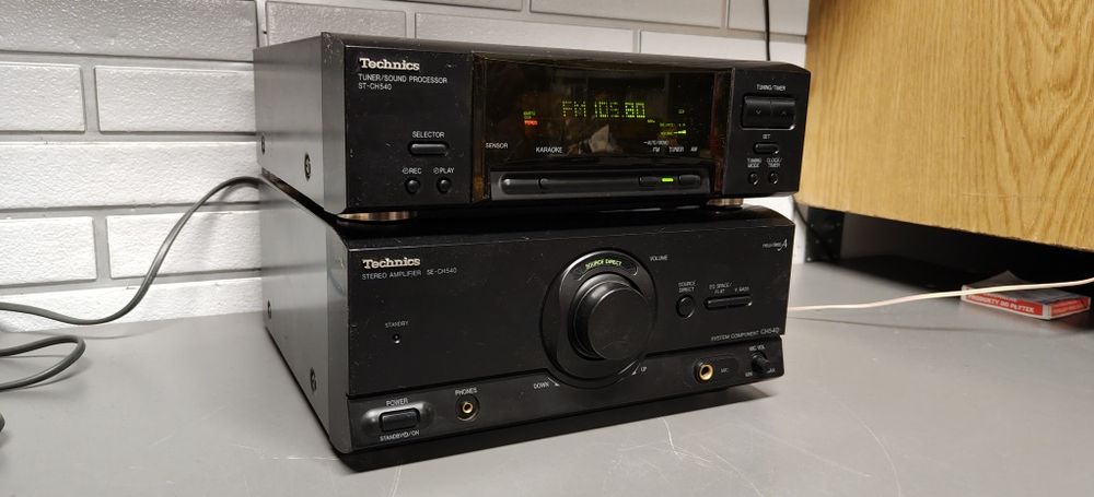 Wzmacniacz i Tuner TECHNICS se-ch540. Class A