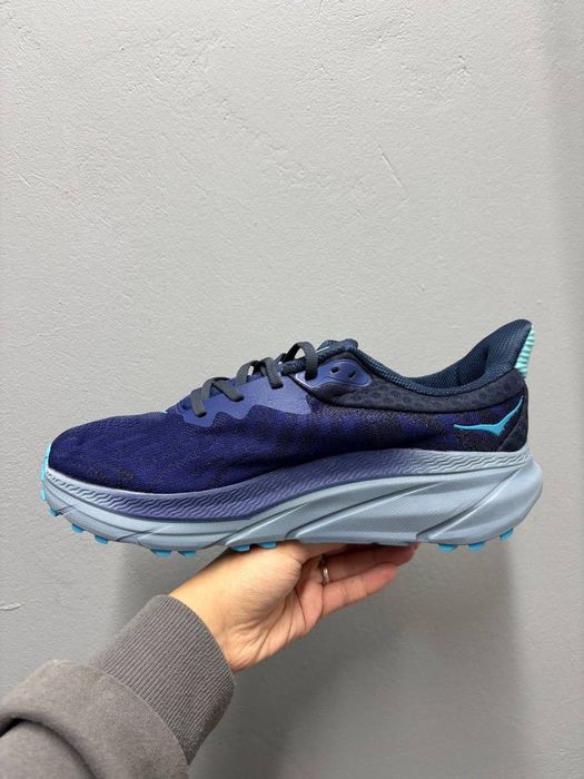 ФЛАГМАН! HOKA ONE ONE Challenger Atr 7 Grey Black Blue 41 - 45