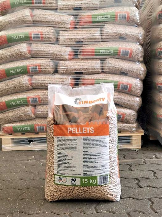 Pellet Timbory. 1050 kg! 100% świerk. Dostawa.