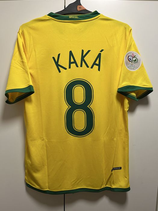Koszulka Piłkarska Kaka 8 Brazylia 2006 World Cup Germany XL