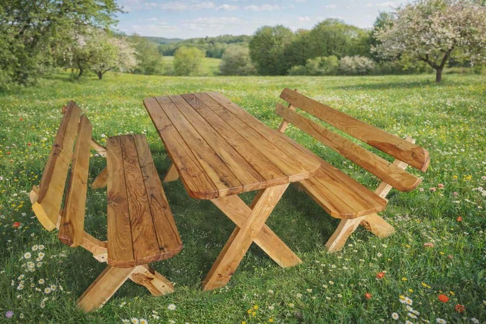 Meble ogrodowe drewniane