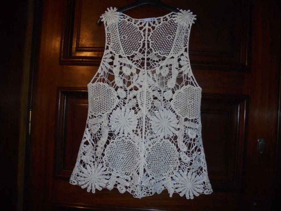 camisola de mulher em renda linda