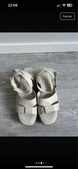 Sandalias Zara, tamanho 37