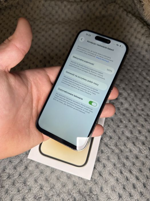 Iphone 14 pro 128gb 100% kondycji