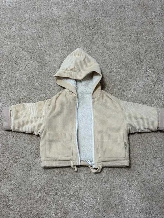 Tana Corduroy Baby Jacket, Demi-season, Size 86