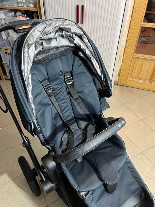 Piękny Cybex Priam 2.0 all black 2w1