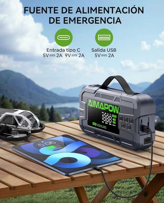Booster/Starter com Compressor