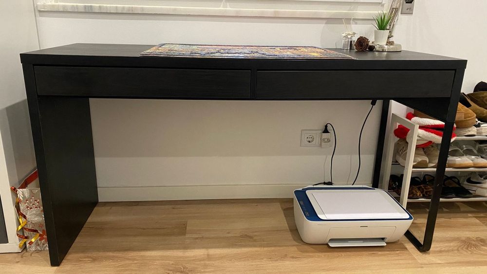 Secretária ikea preta