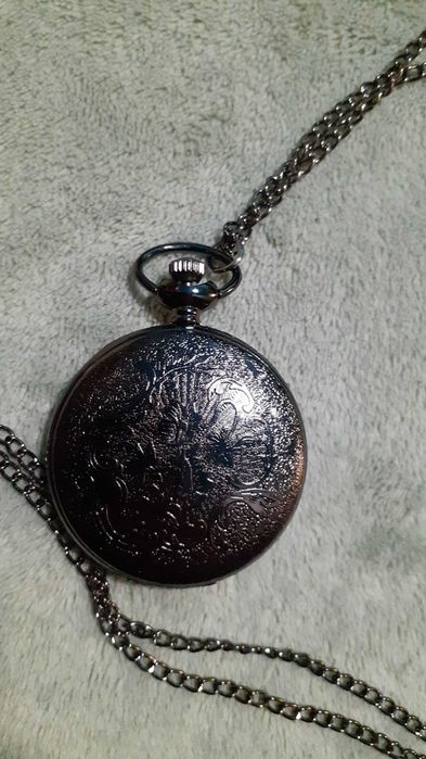 Relógio de bolso com corrente homem NOVO polvo