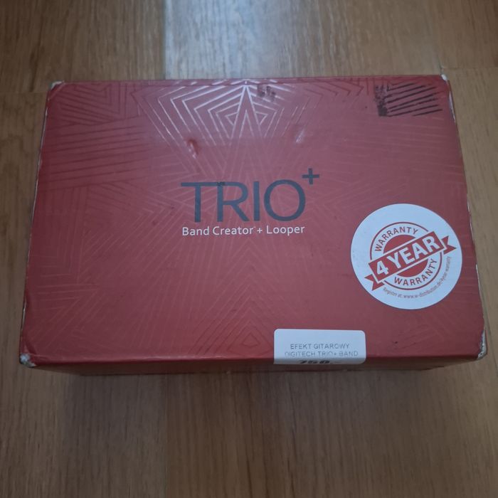 DigiTech TRIO+ Band Creator & Looper | Zasilacz + Karta SanDisk 16GB