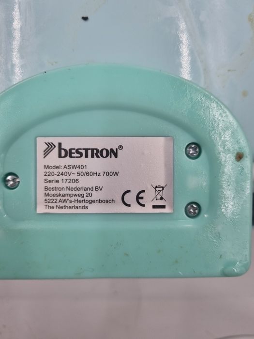 Gofrownica brukselska Bestron w stylu retro 700W