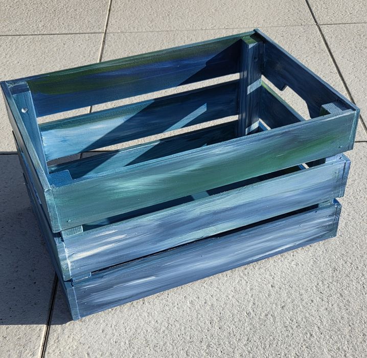 Skrzynka marine w stylu hampton cottage